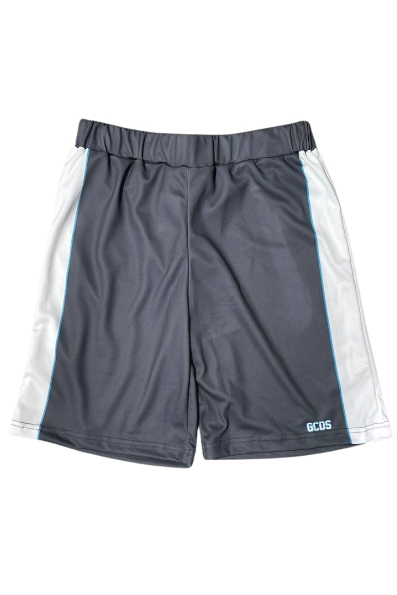 Bermuda da ragazzo in tessuto tecnico acetato sportivo C1BJQL707J338