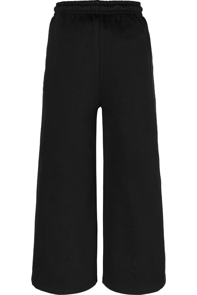 Pantaloni tuta da bambina e ragazza in puro cotone a gamba larga IG0IG03024BEH