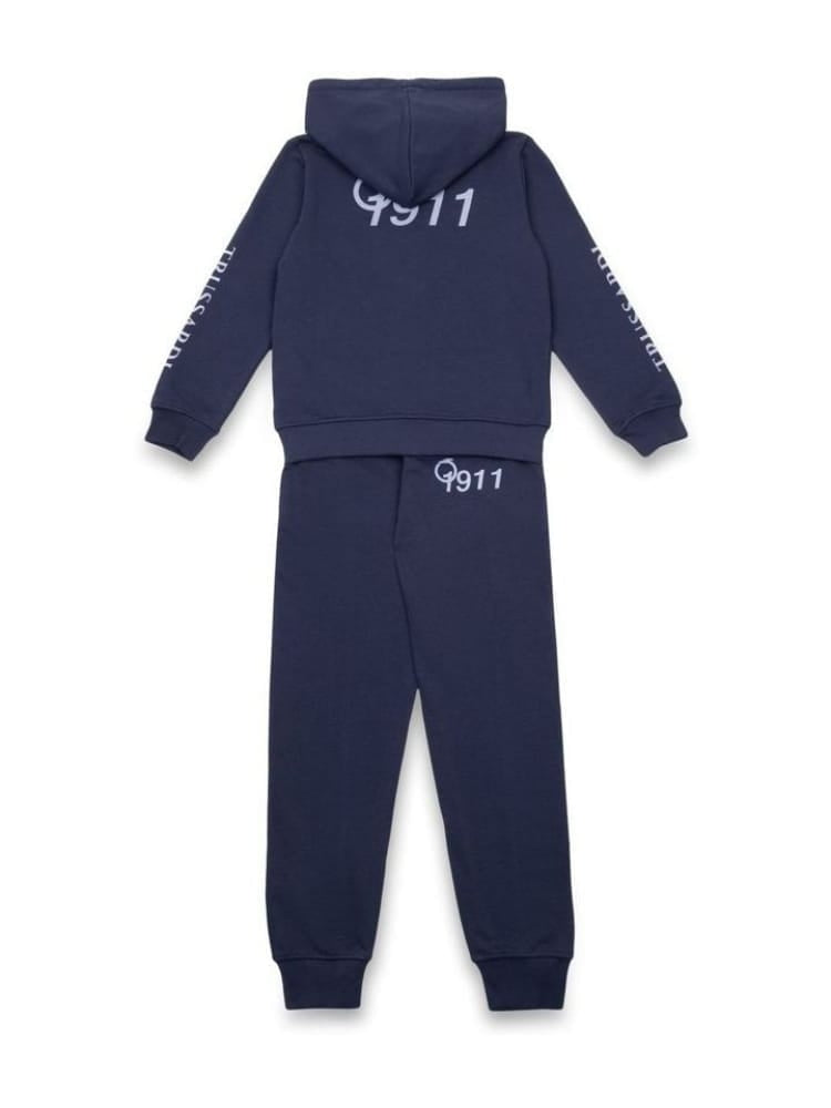 Tuta da bambino e ragazzo a due pezzi con felpa e pantaloni