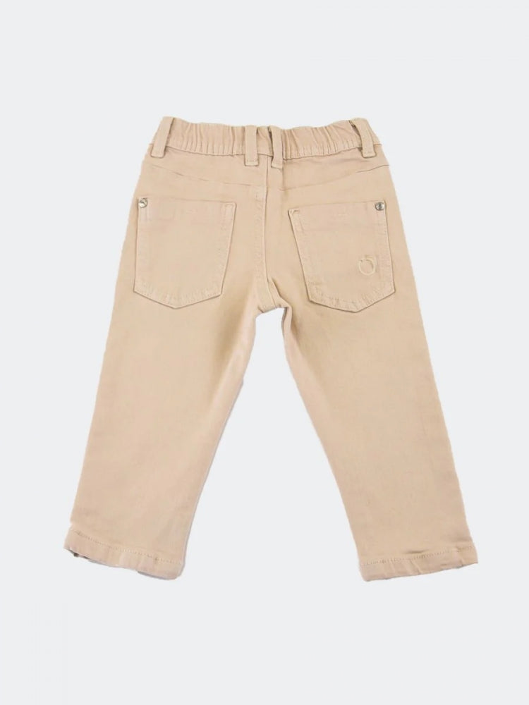 Pantaloni slim da neonato a cinque tasche