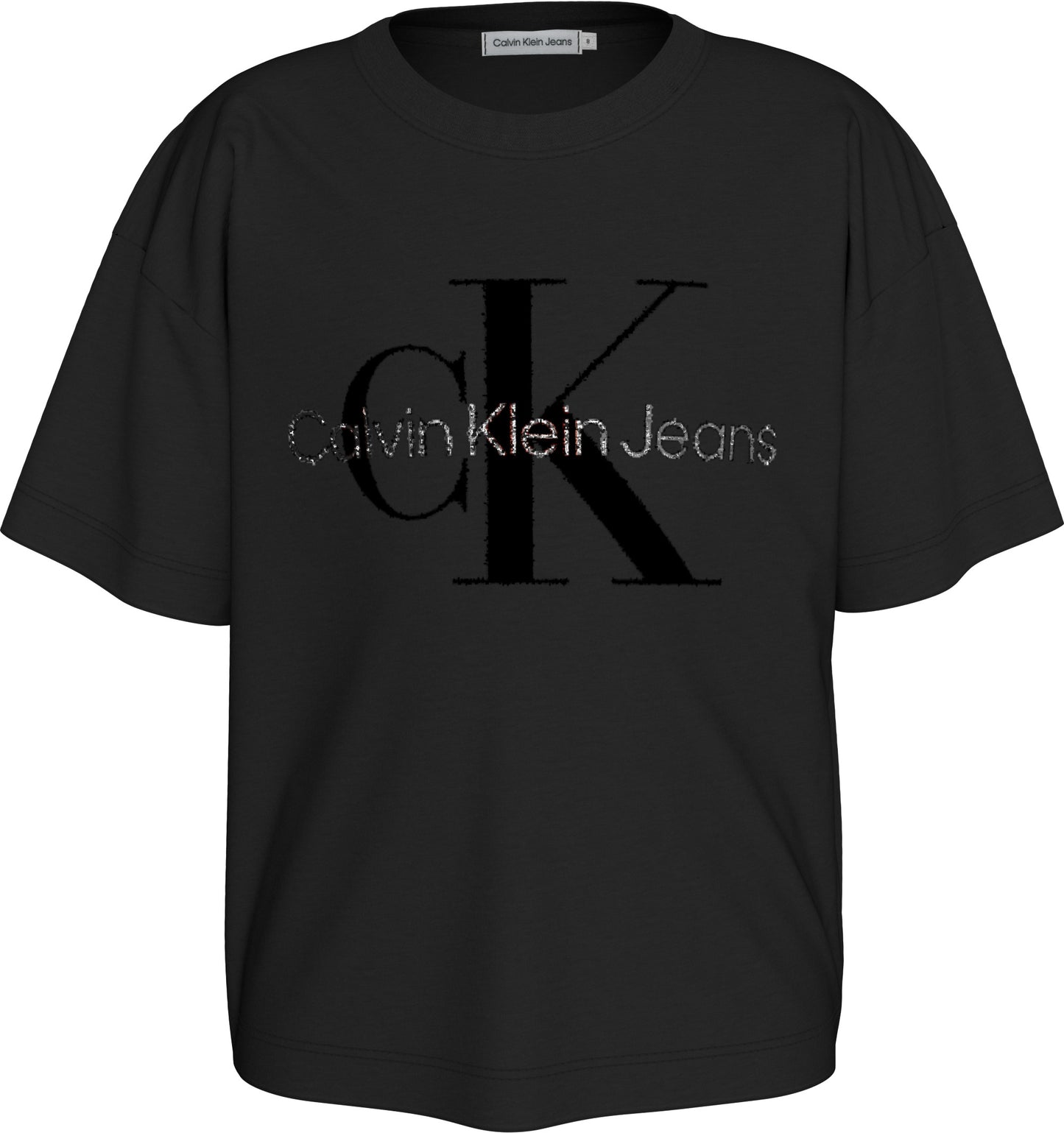 T-shirt girocollo da ragazzo a maniche corte