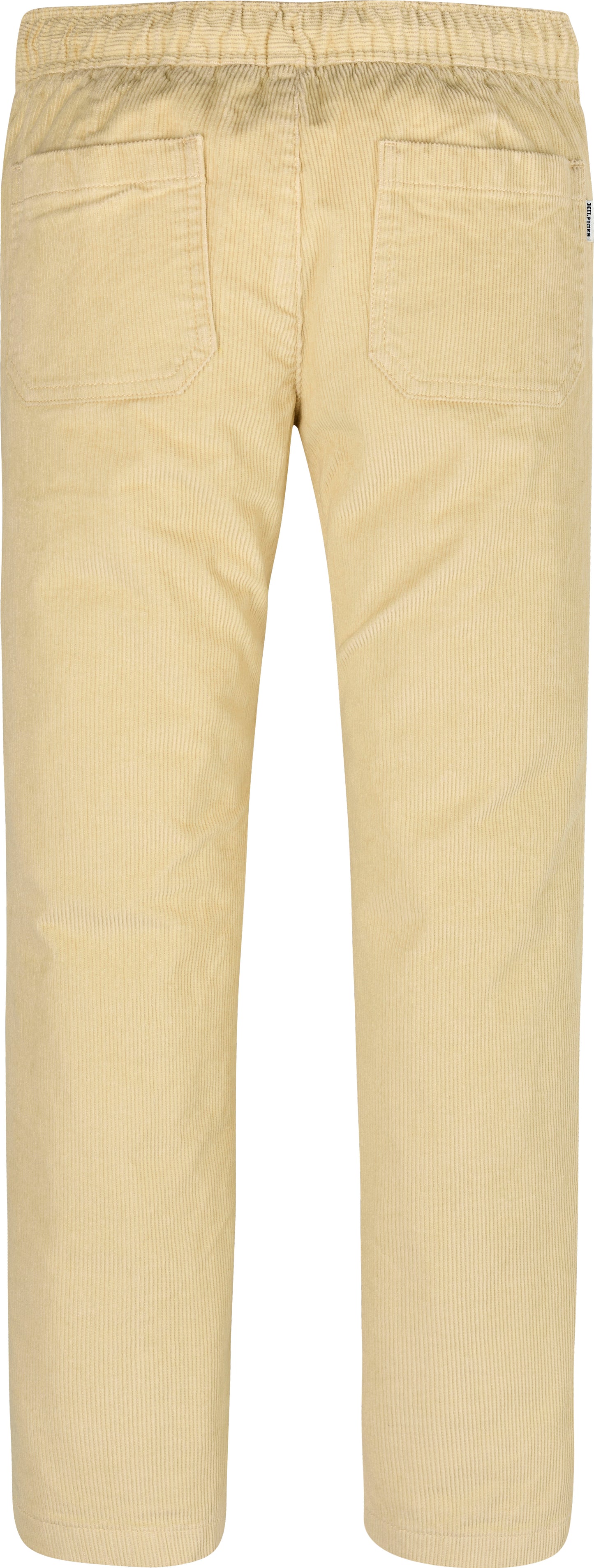 Pantaloni a costine con cinta elastica sul girovita