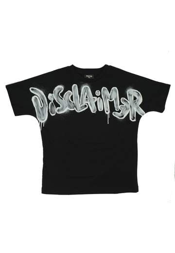 T-shirt da ragazzo a maniche corte e maxi logo