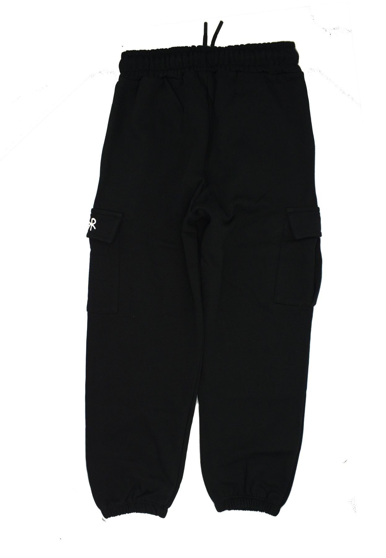 Pantaloni tuta cargo ragazzo / ragazza con cinta elastica sul girovita