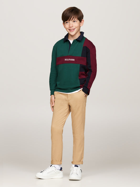 Pantaloni da ragazzo con taglio dritto