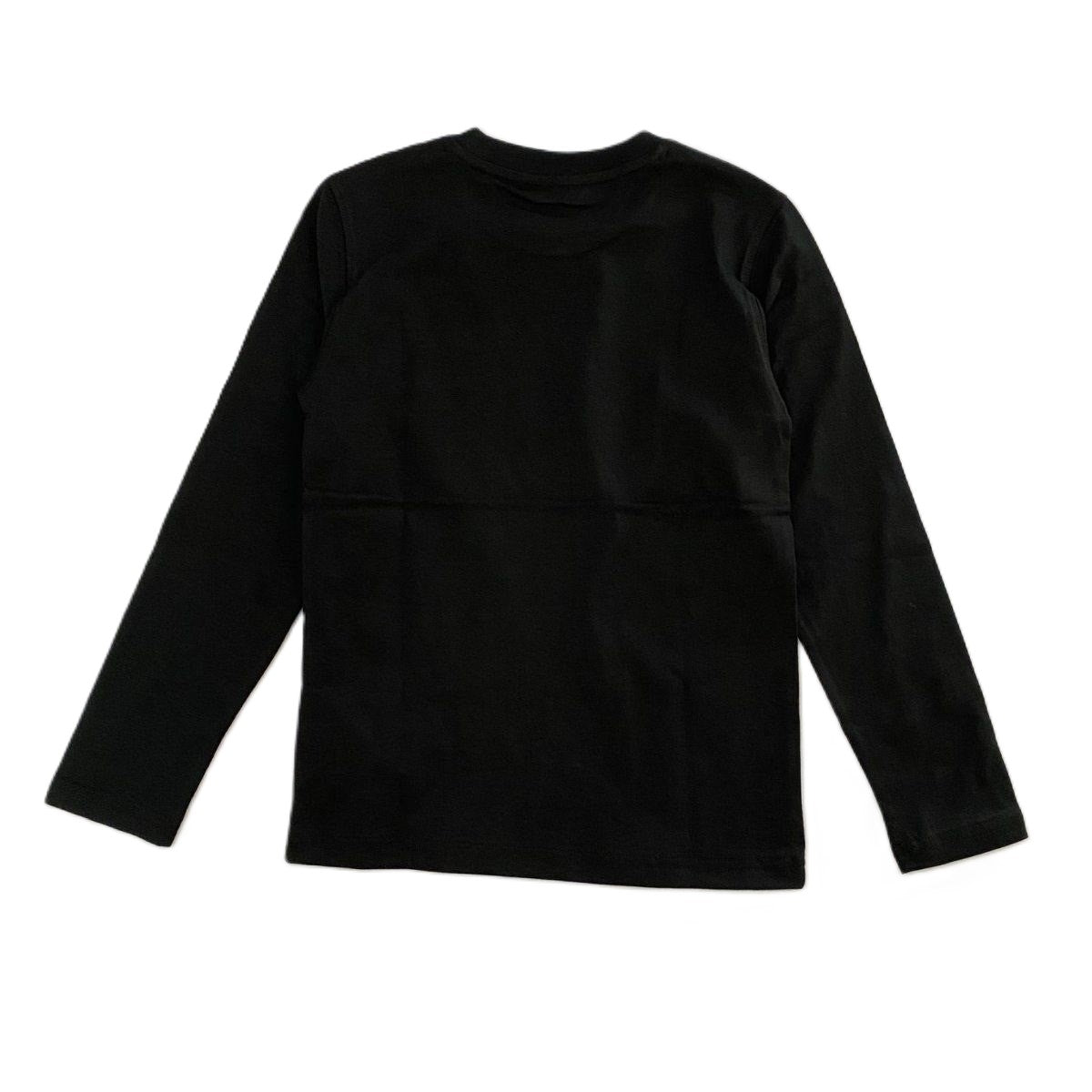 Maglia girocollo da bambino e ragazzo a maniche lunghe