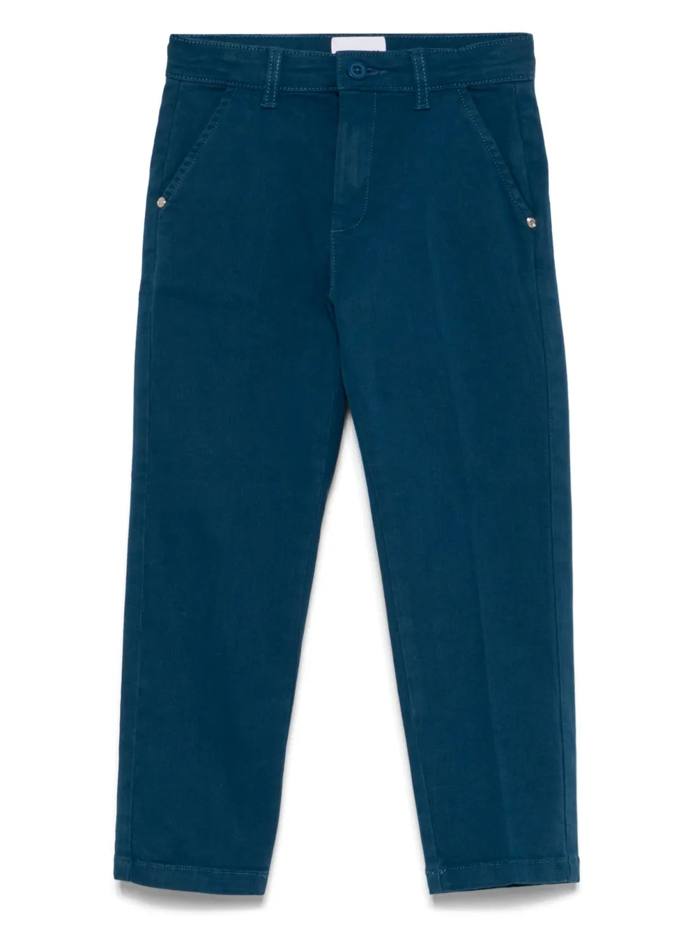 Pantaloni da bambino slim con tasche a filetto