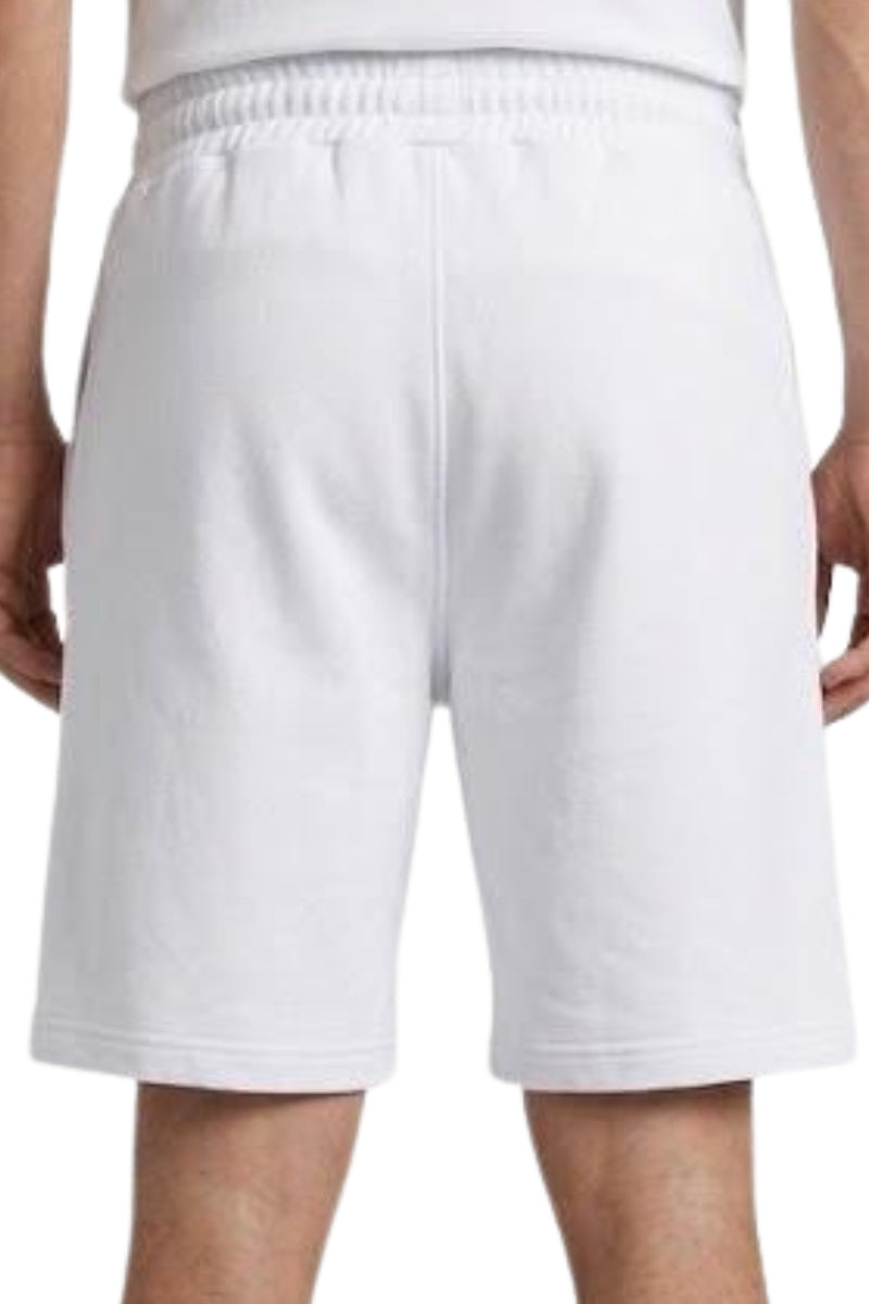 Bermuda da uomo con logo lettering in rilievo ton sur ton SS26206