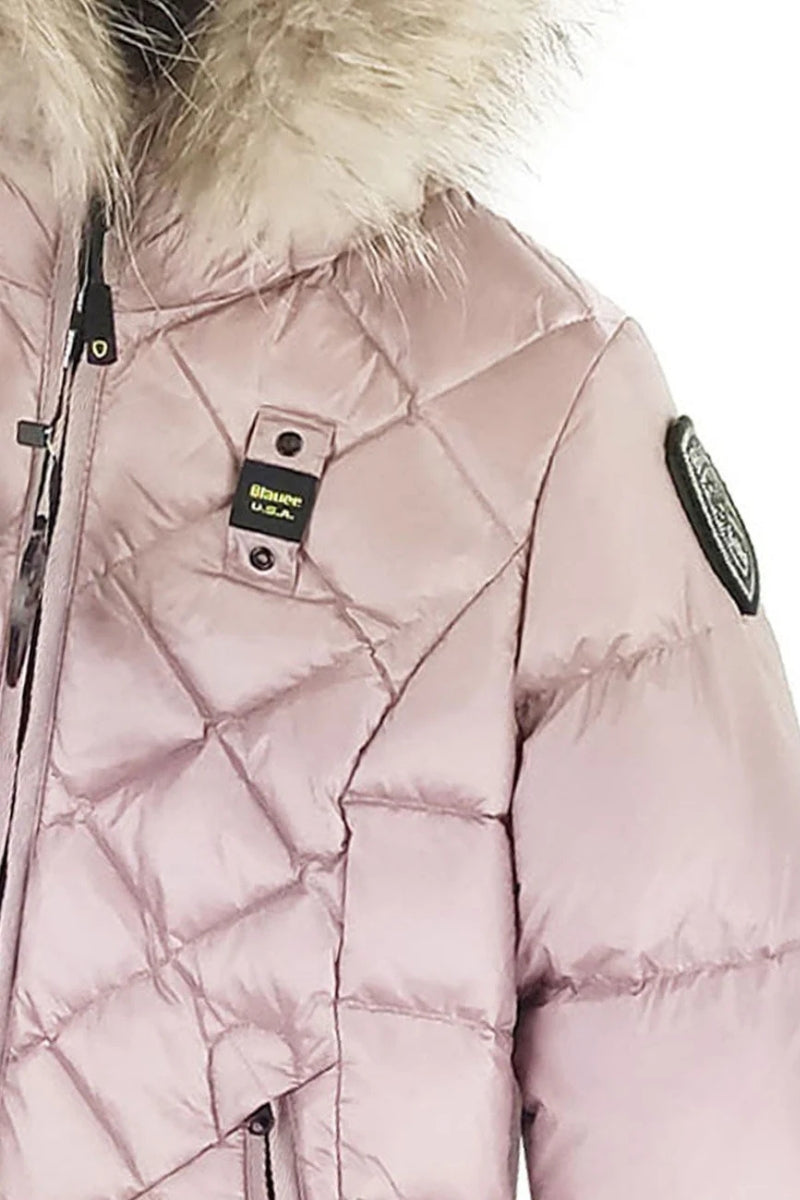 Giubbotto da ragazza LOTUS con trapuntatura a rombi 25WBLGC03384