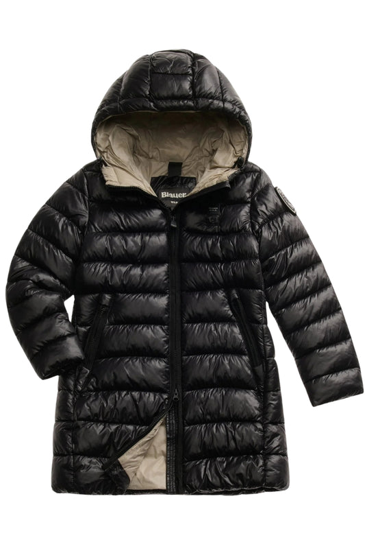 Giubbotto da ragazza ADELAIDE modello lungo con imbottitura pesante 25WBLGK02390