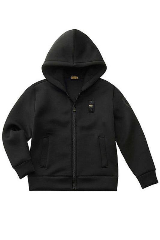 Giacca da ragazzo con cappuccio fisso 25WBLKF02445