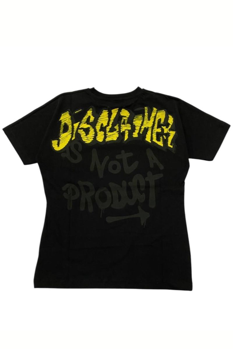 T-shirt girocollo da ragazzo in cotone con maxi stampa sul retro  25EDK58431