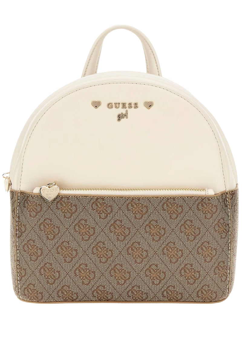 Zaino da ragazza con stampa logo 4G e dettagli in metallo J4RZ34WFEN0