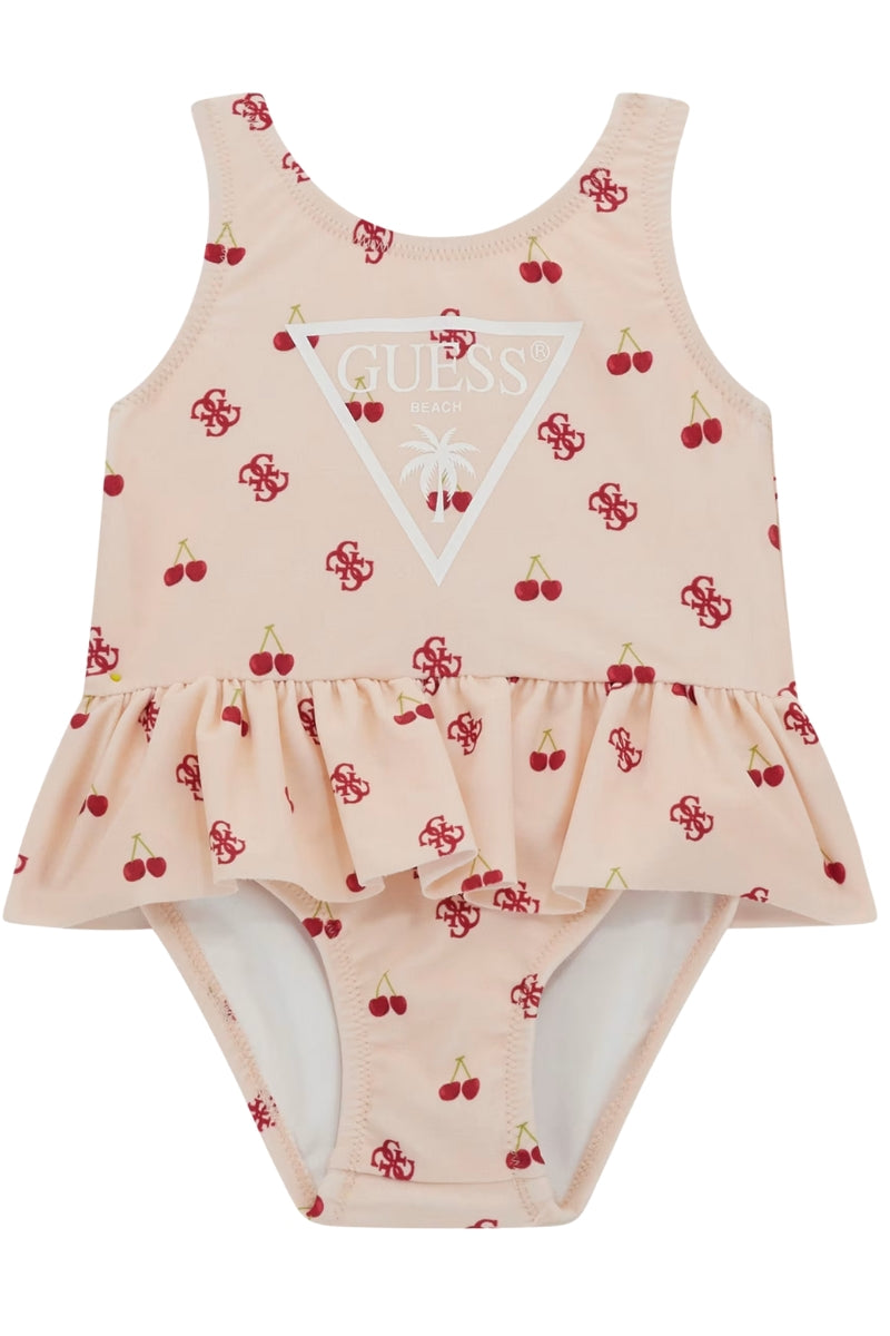 Costume da bagno intero da neonata a fantasia all over A5GZ00MC052