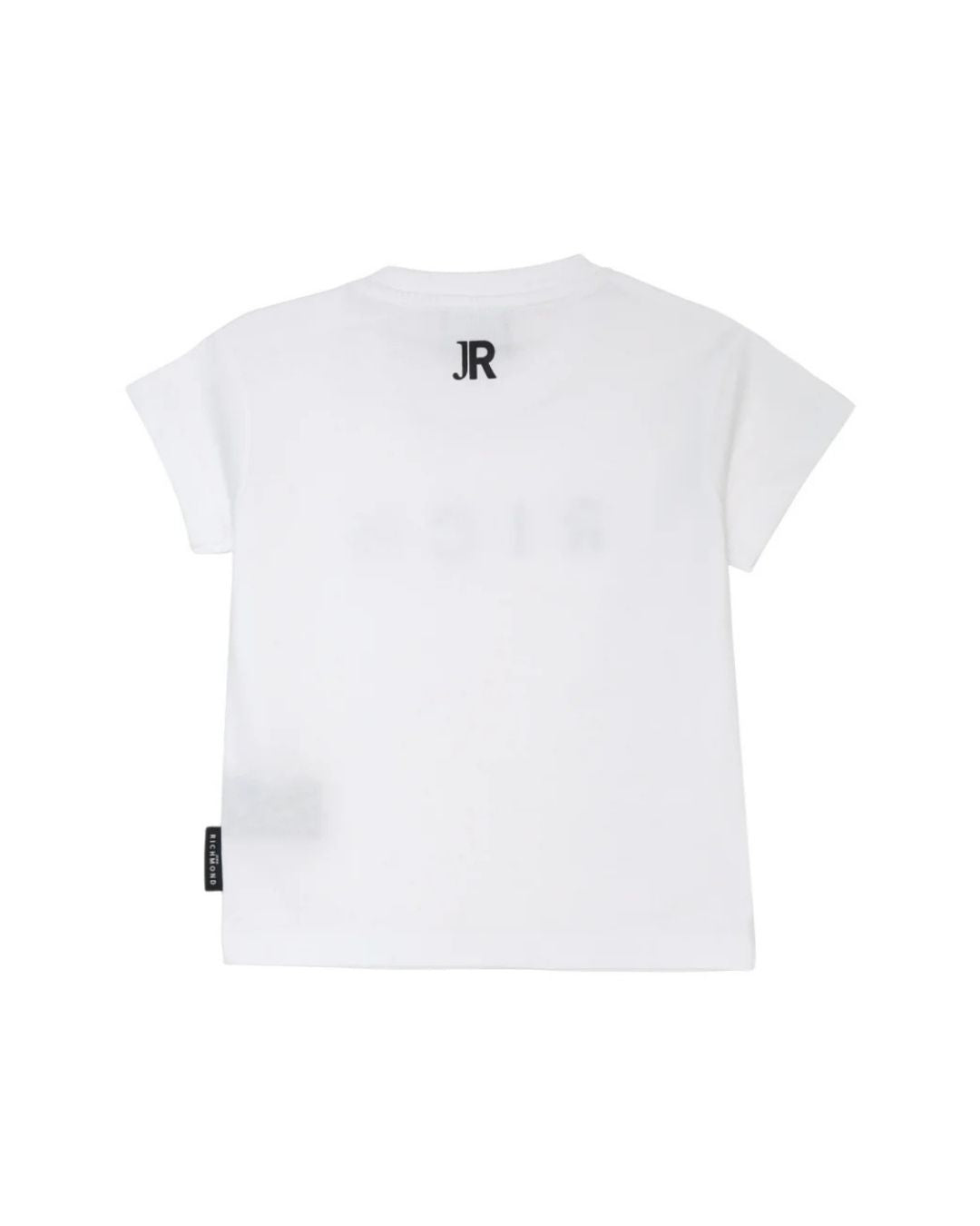 Completo da neonato due pezzi t-shirt e bermuda con logo RICH frontale RIP25019CJ