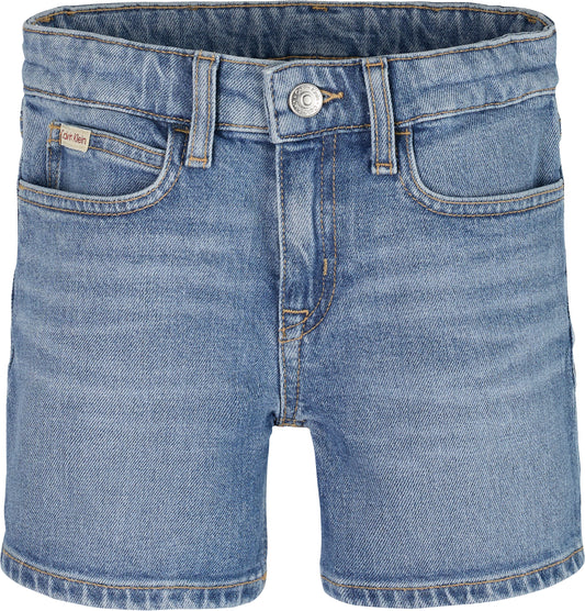 Shorts slim da ragazza in denim a cinque tasche - IG0IG02892