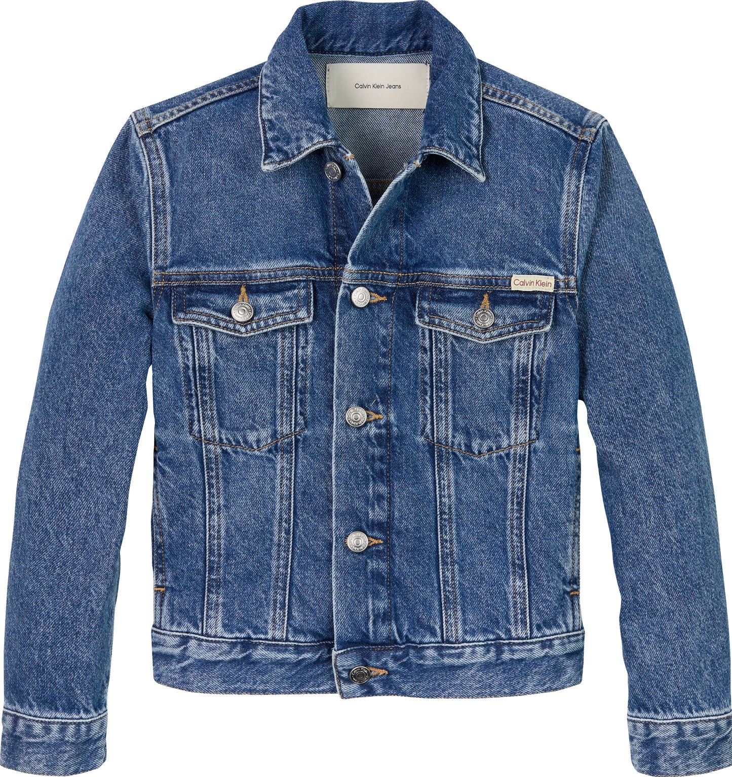 Giacca in denim da ragazzo con tasche frontali - IB0IB02505