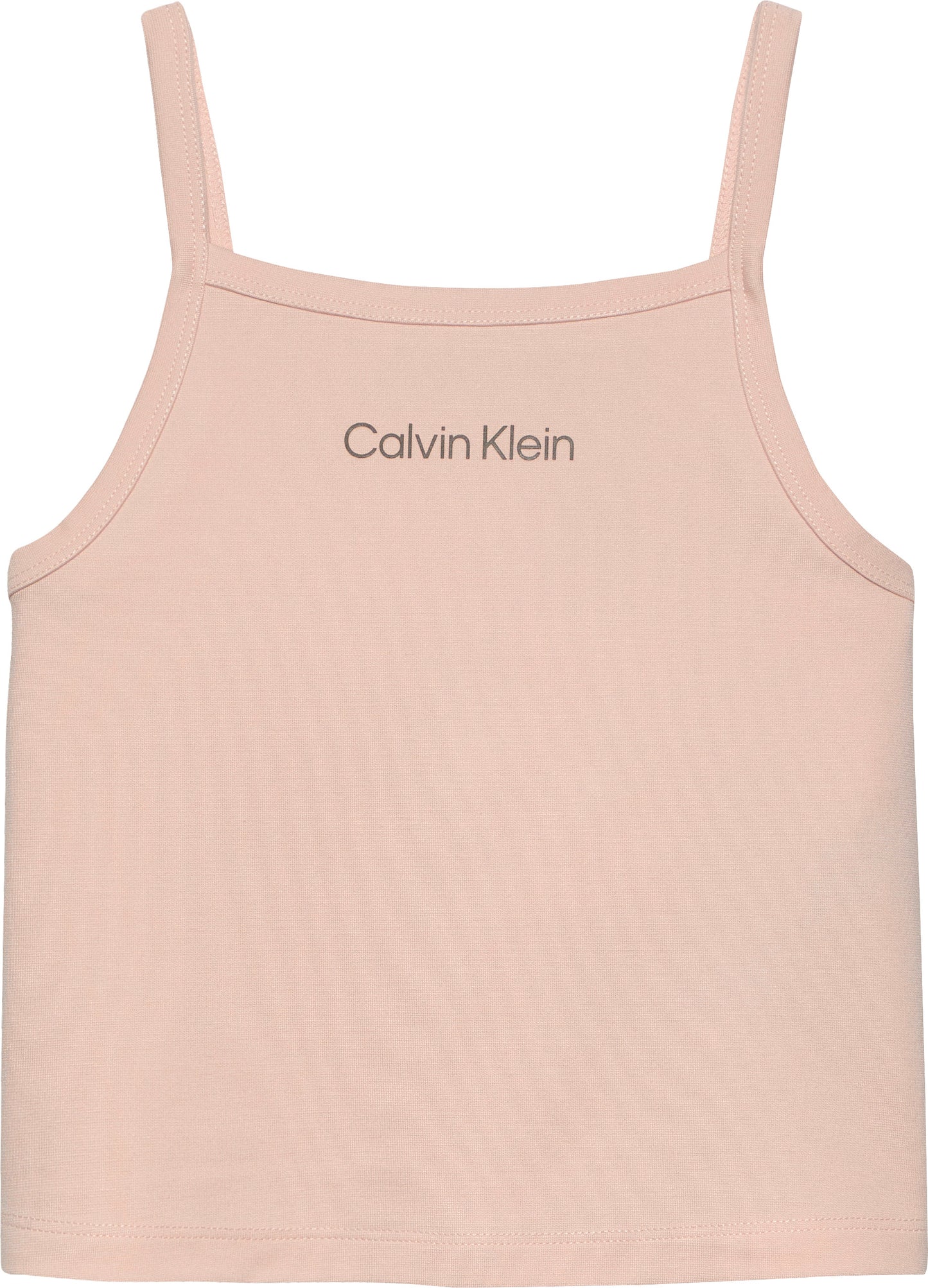 Top da bambina e ragazza in cotone con logo lettering frontale - IG0IG02868
