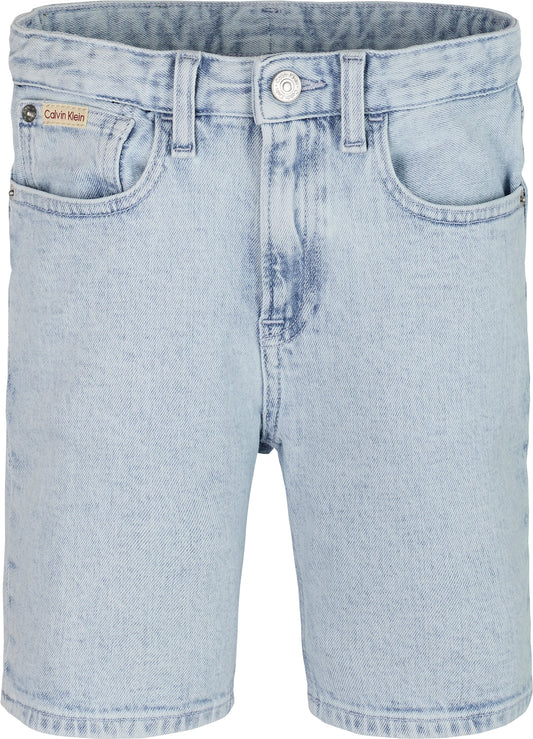 Bermuda da bambino e ragazzo in denim a cinque tasche - IB0IB02432