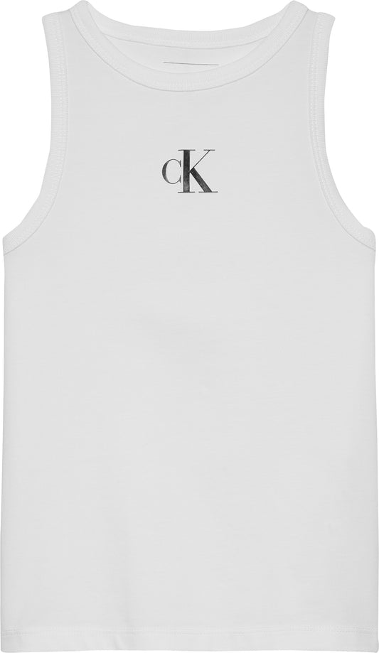 Canotta da ragazza con logo monogram frontale - IG0IG02435