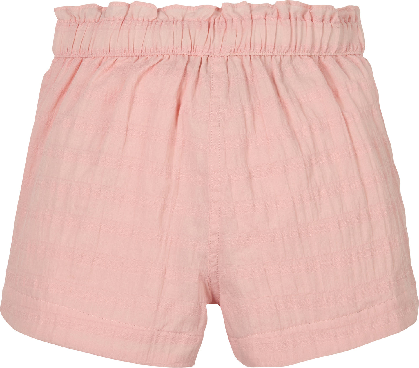 Shorts da bambina in cotone stretch con tessuto a trama KG0KG08443