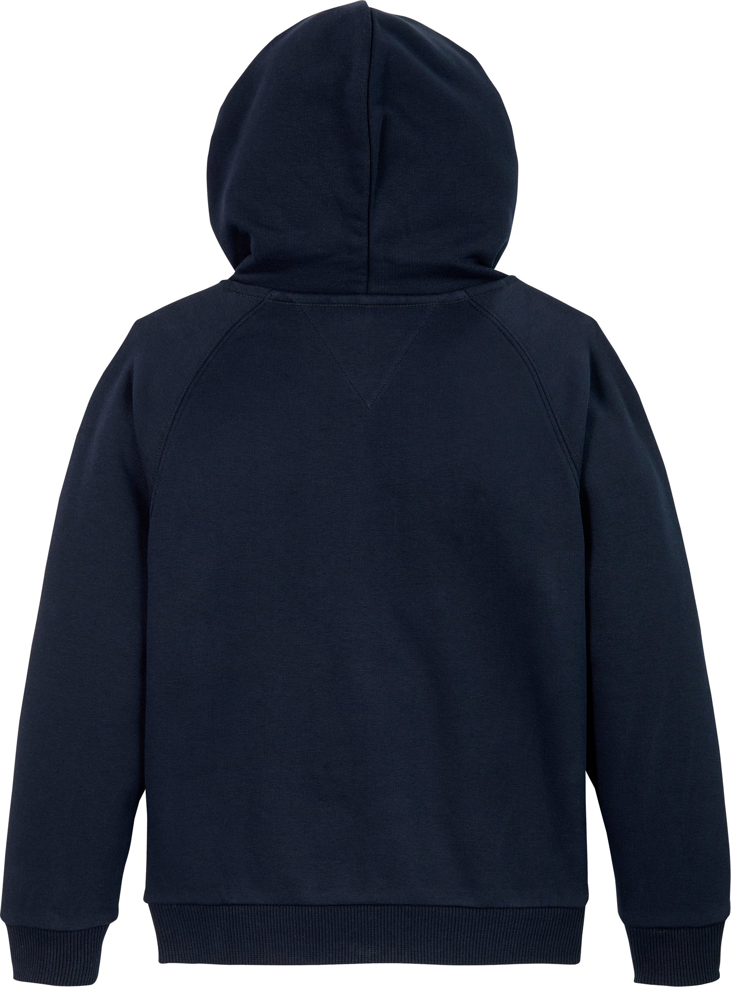 Felpa da ragazzo in misto cotone con cappuccio e maxi logo sul petto KB0KB09574