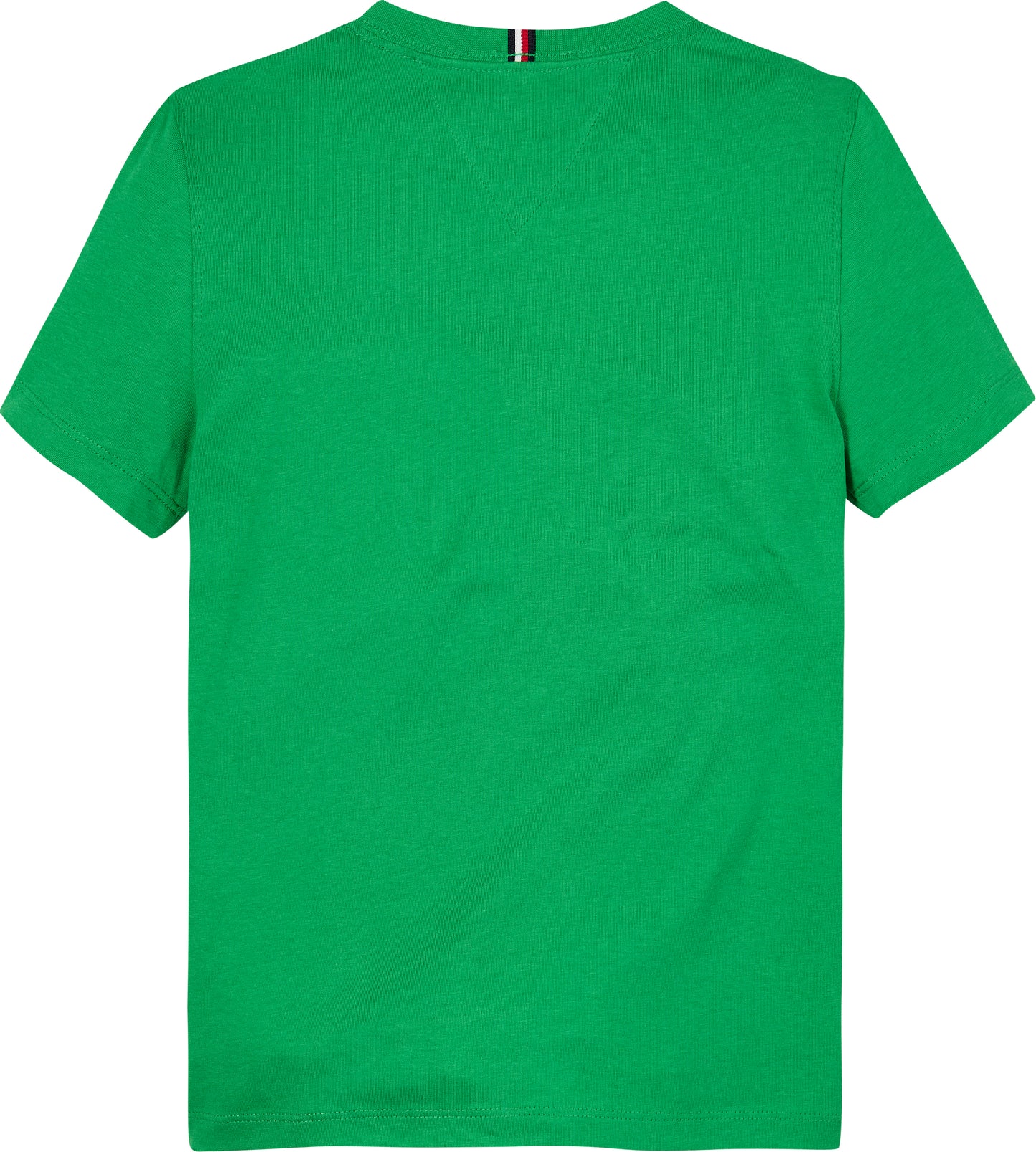 T-shirt girocollo da bambino con bandierina ricamata con logo KB0KB06879