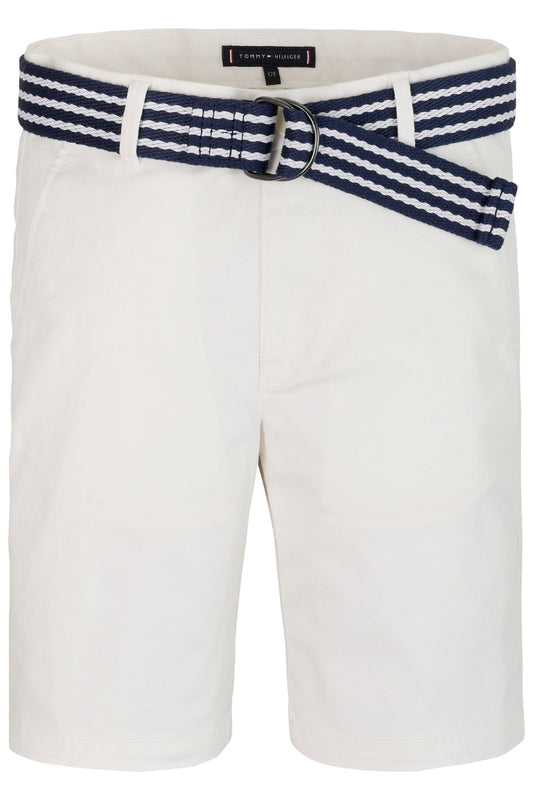 Bermuda da bambino e ragazzo in cotone modello slim KB0KB09474