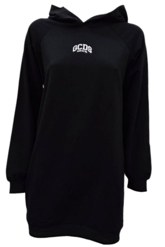 Abito in felpa da ragazza con cappuccio e logo B2JW1018BA5