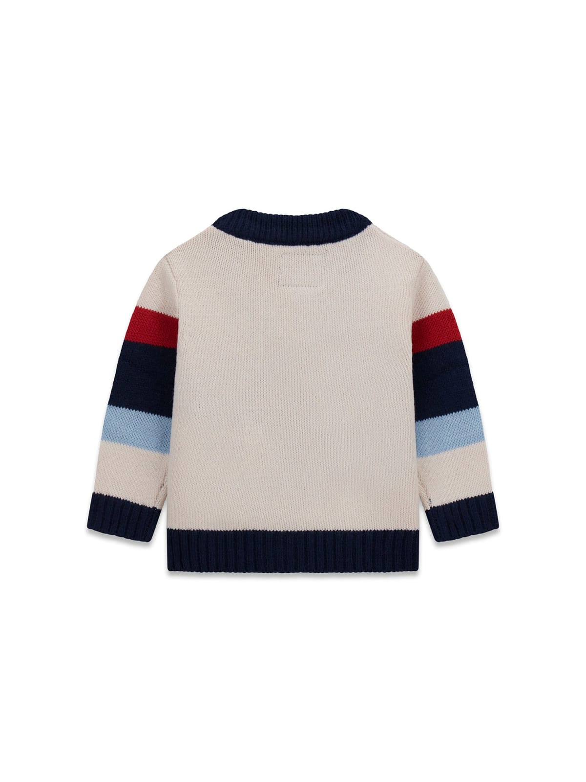 Cardigan da neonato con motivo a righe all over I5BR00Z32N0