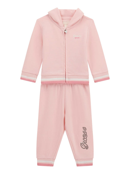 Tuta da neonata due pezzi felpa e pantaloni A5YG00KA6R4