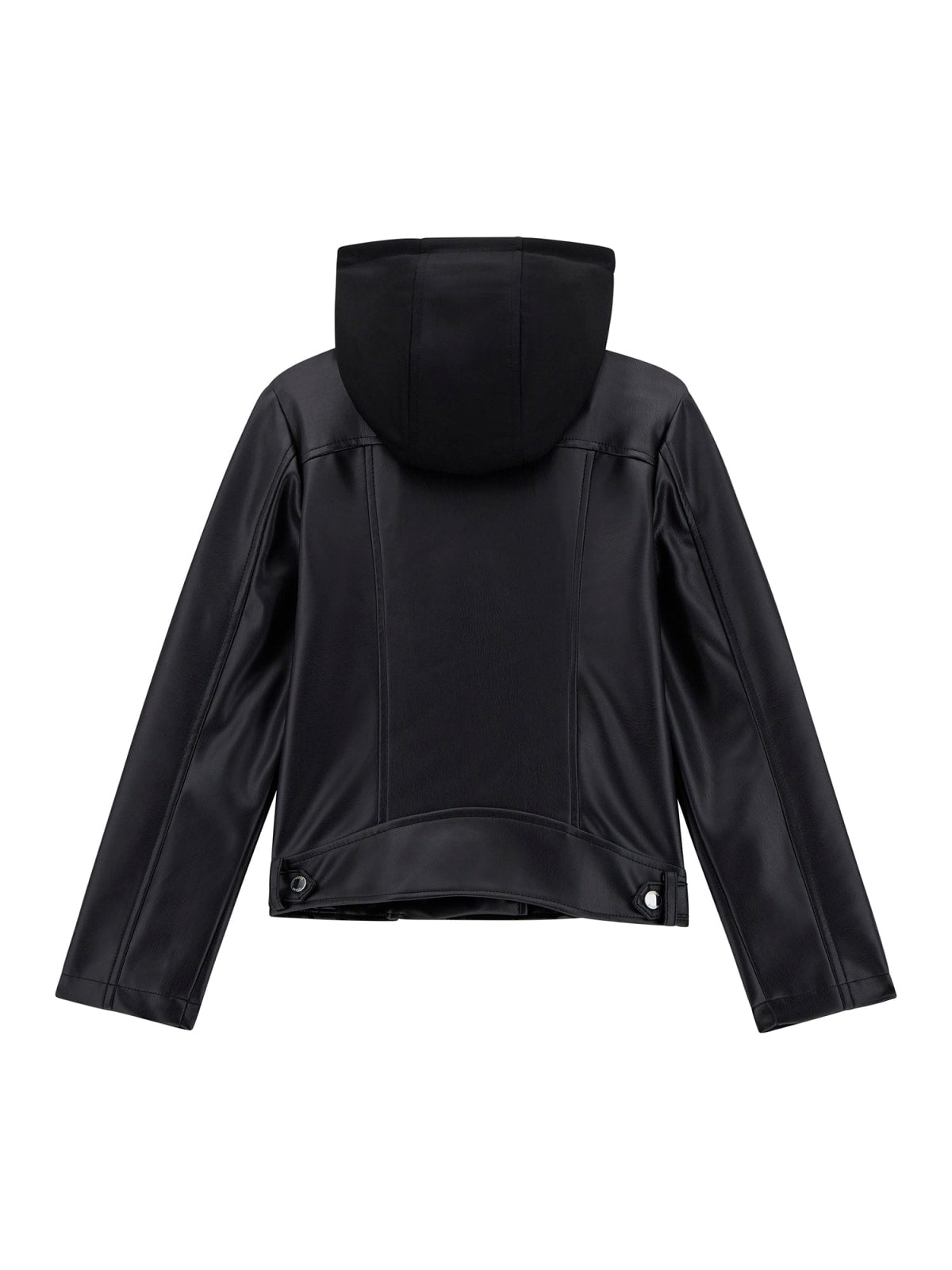 Giacca biker da ragazza in similpelle J5YL01WAEI0
