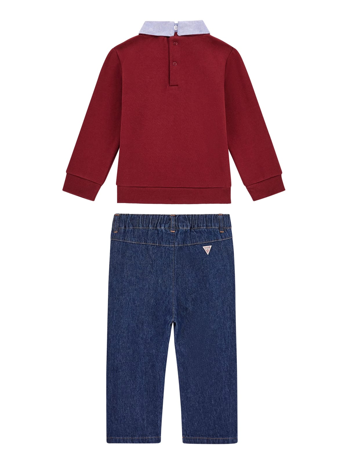 Completo due pezzi da bambino con orsacchiotto e logo stilizzato N5YG13KAX74