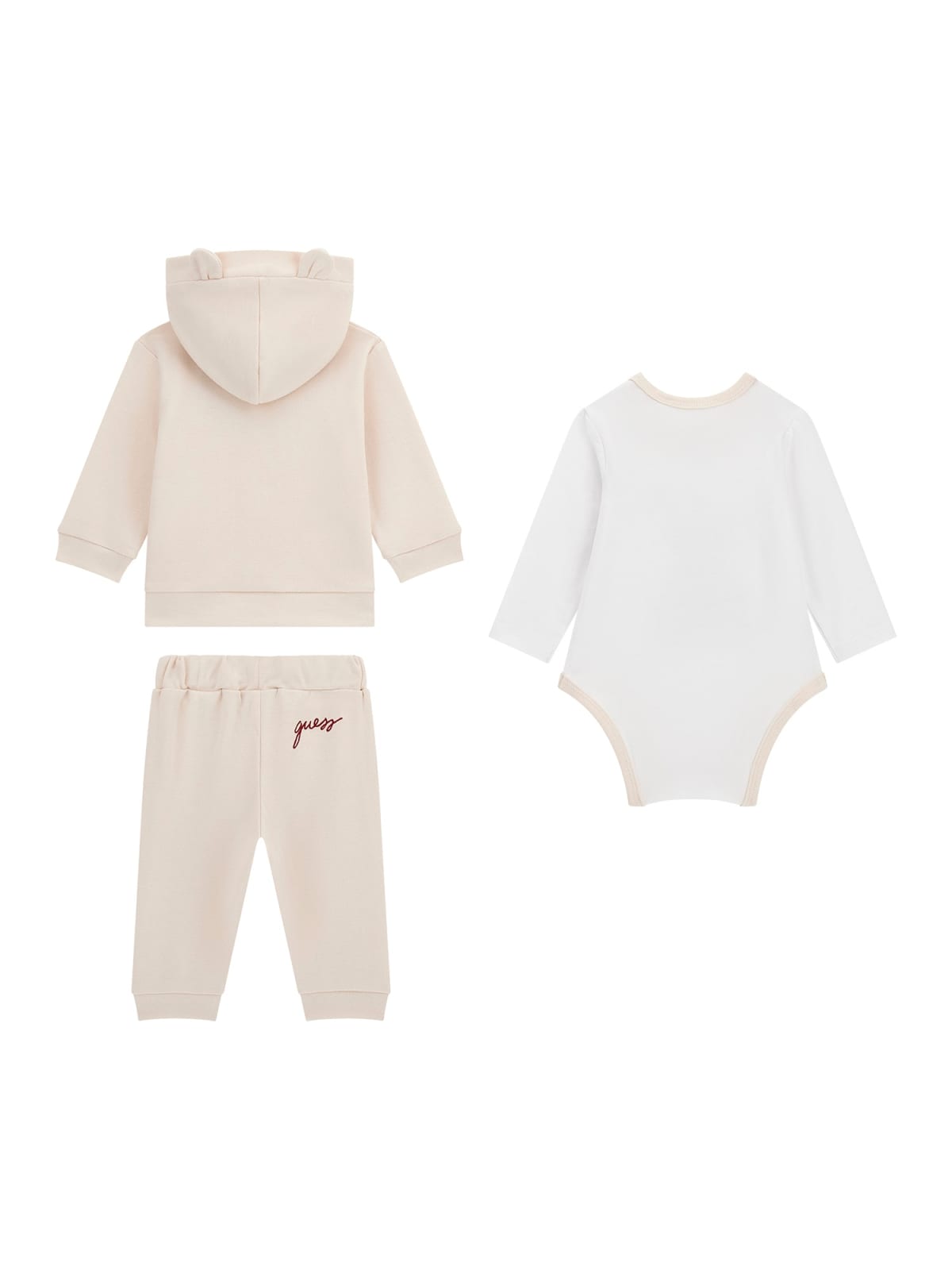 Completo da neonato tre pezzi felpa, body e pantaloni H5YW12KA6W4