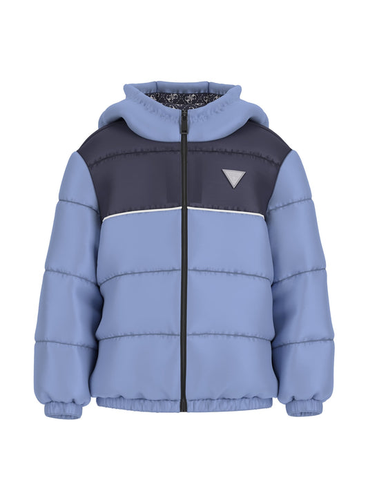 Giubbotto da ragazzo bicolor con imbottitura pesante L5YL00WEGY0
