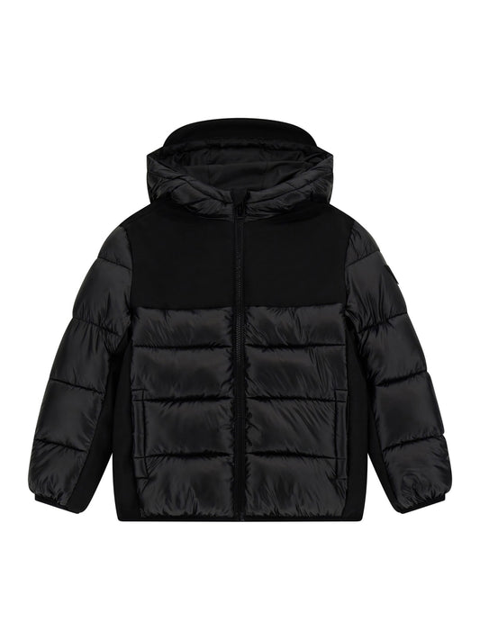 Giubbotto da ragazzo pesante con cappuccio L5BL12WEGY0