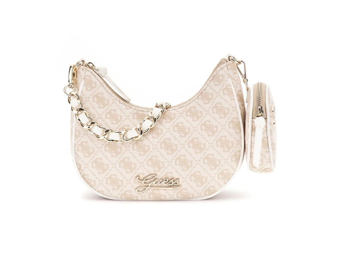 Borsa a spalla da ragazza in tessuto con manico catena  J5BZ09WFV20