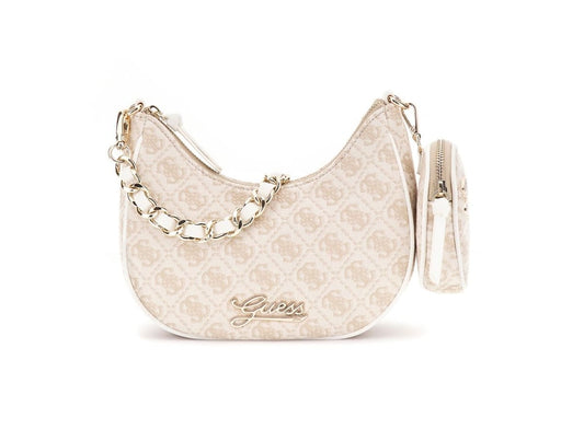 Borsa a spalla da ragazza in tessuto con manico catena  J5BZ09WFV20