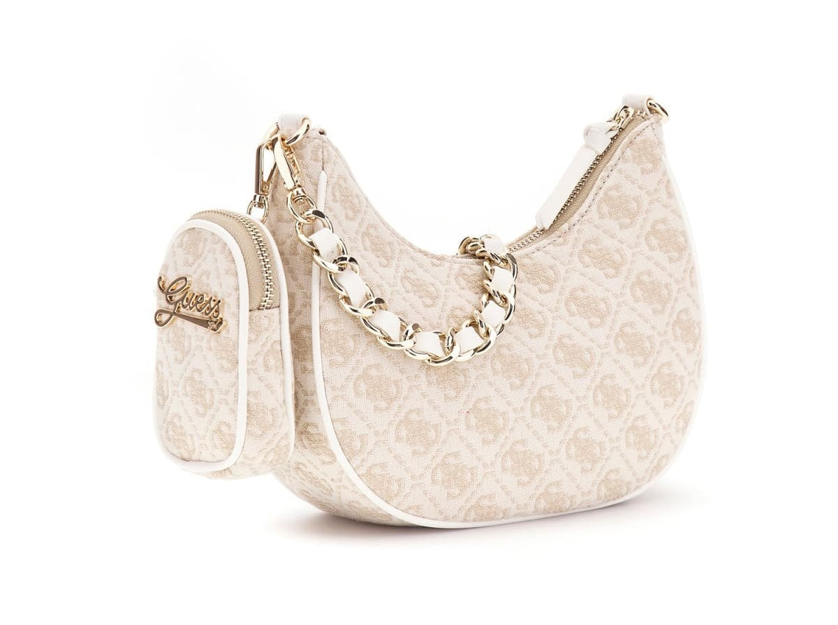 Borsa a spalla da ragazza in tessuto con manico catena  J5BZ09WFV20