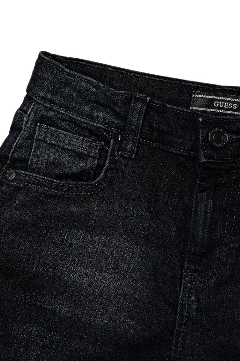 Jeans da ragazzo in denim scuro a cinque tasche L5YA03D5QU0