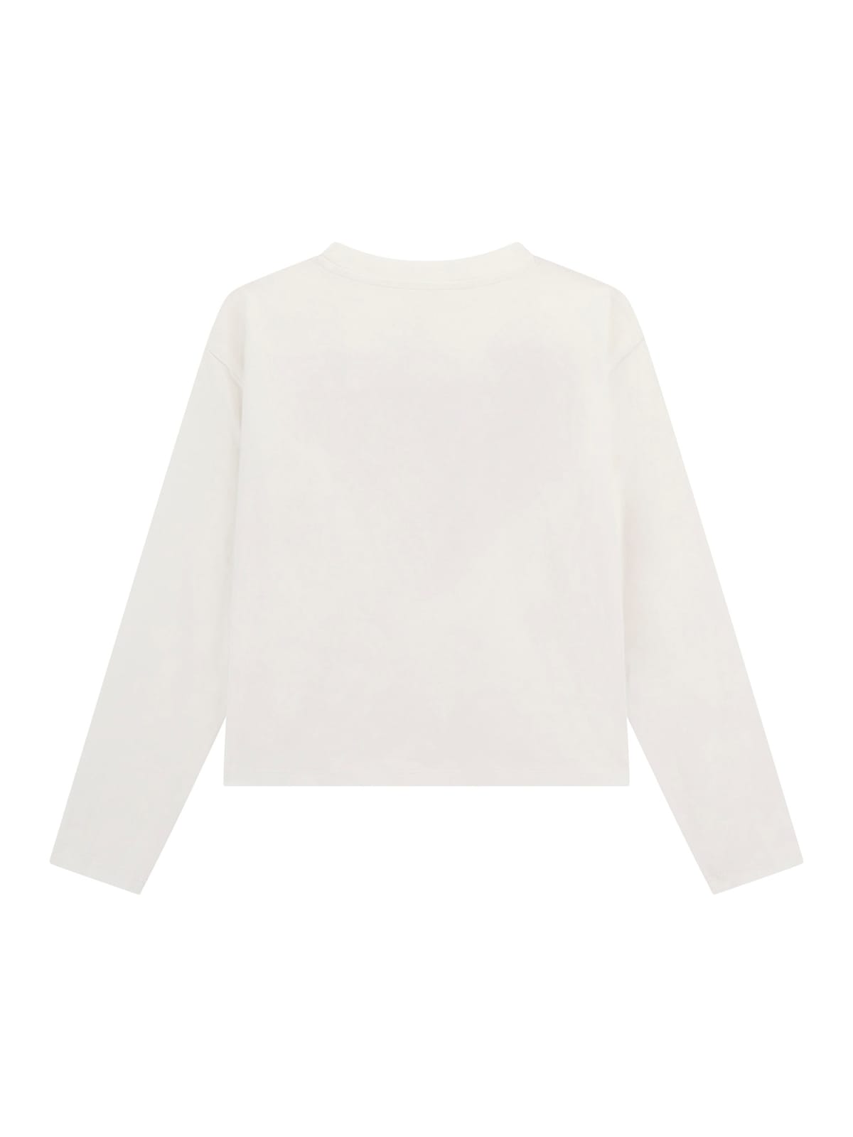 Maglia da ragazza con maxi triangolo logato stilizzato con paillettes J5YI15K6YW4