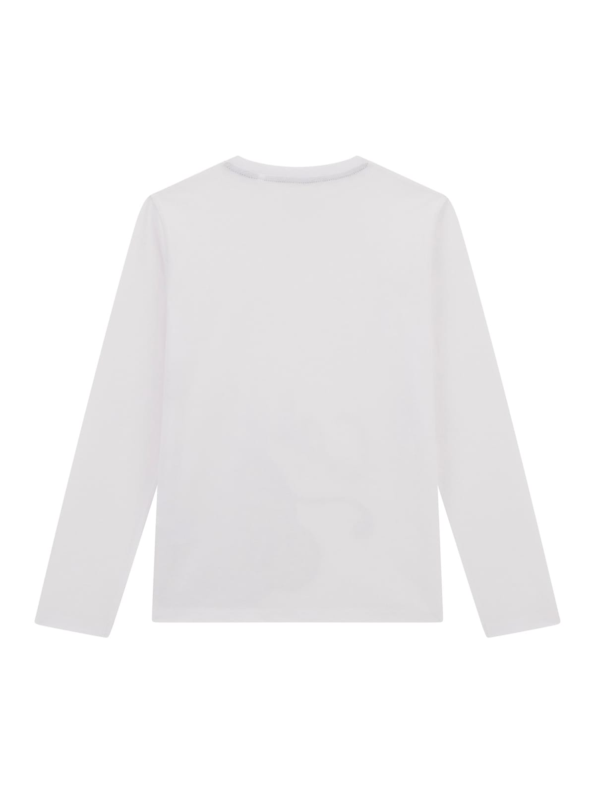 Maglia da ragazzo con stampa logo effetto vintage L5YI26K8HM4