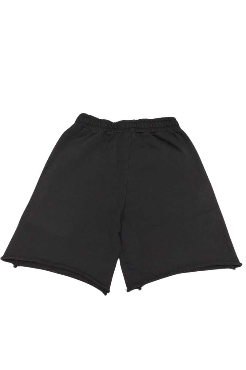 Bermuda da ragazzo in cotone con dettagli a contrasto colore 26EDK58839