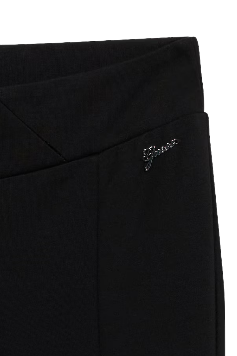 Pantaloni da ragazza in cotone elasticizzato a zampa J6RB02KCY62