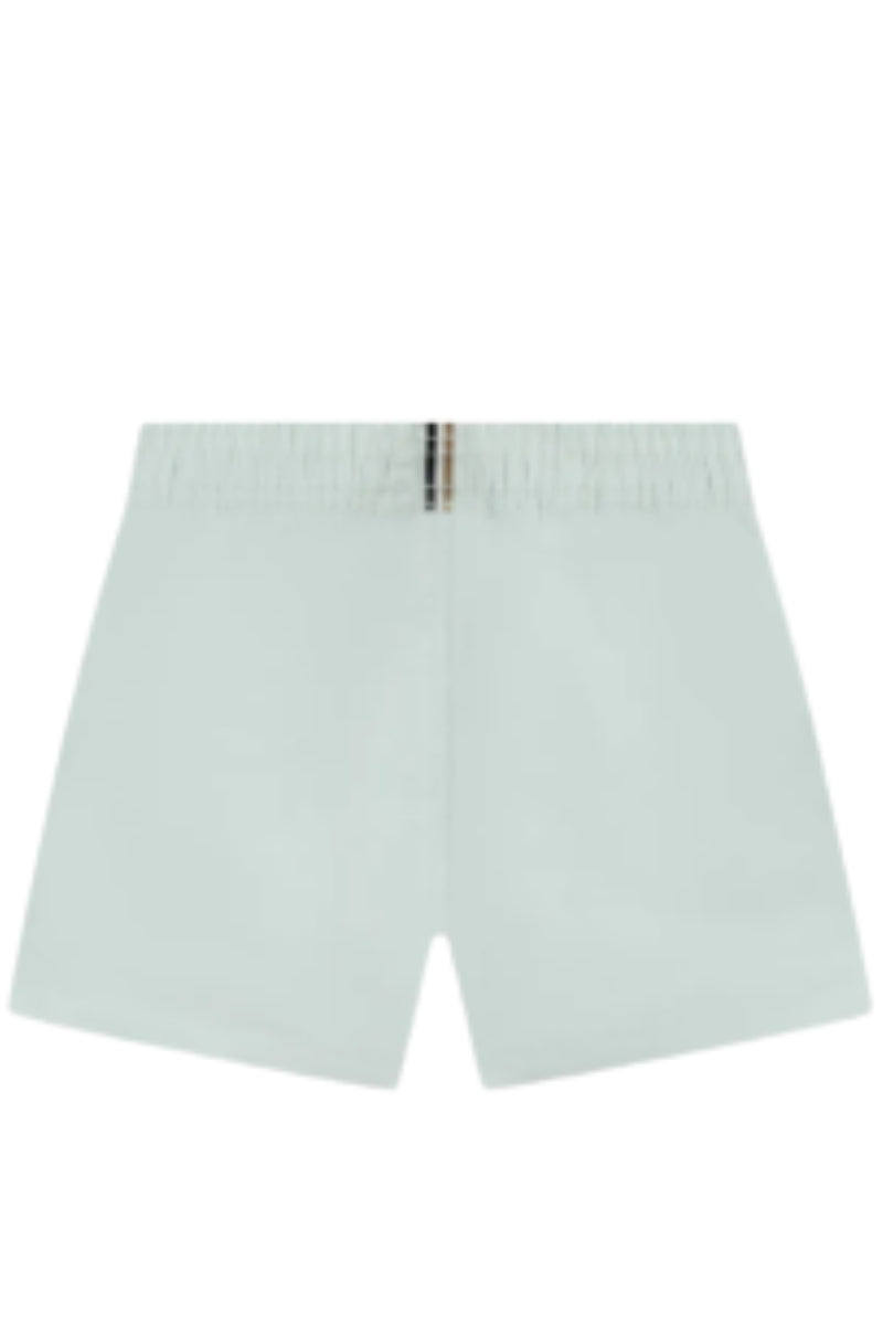 Costume da bagno da neonato e bambino modello boxer con logo lettering J53172/73K