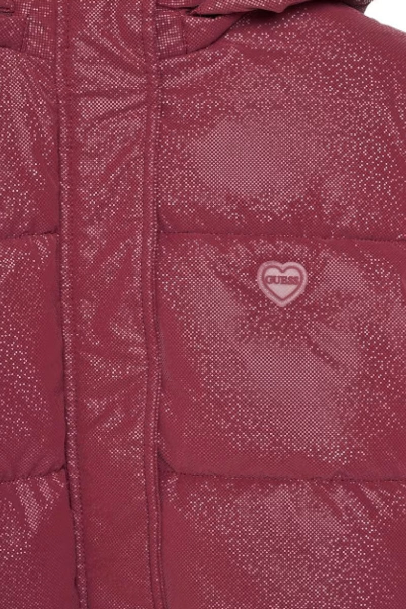 Giubbotto lungo da bambina con bottone a pressione sul fondo K5BL05WGIW0