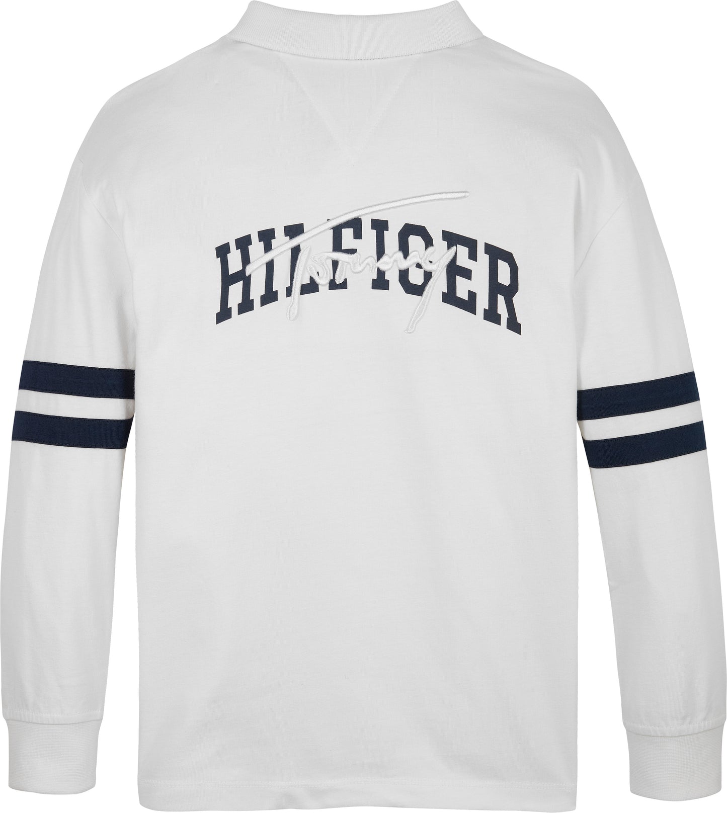 Polo da bambino e ragazzo con logo lettering ricamato e stampato sul retro KB0KB09712YBR