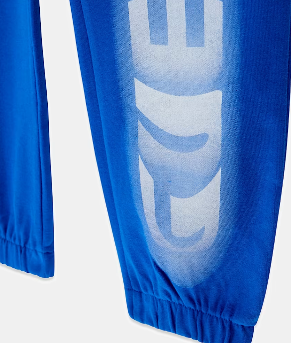 Pantaloni jogger da ragazzo con stampa maxi logo lettering laterale L5YQ11KAD74