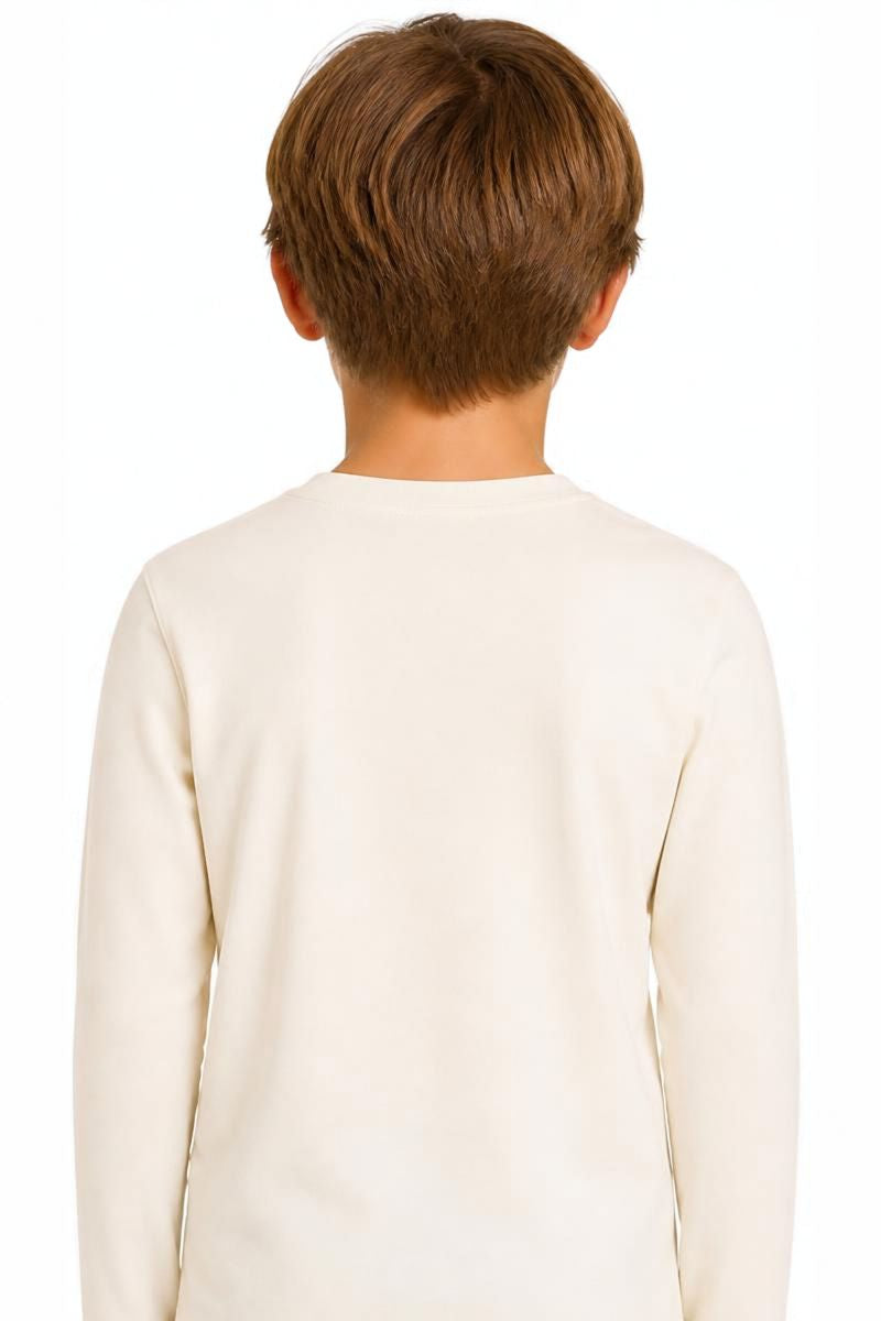 Maglia da bambino in cotone con logo lettering frontale (6 anni) TIA26004TS