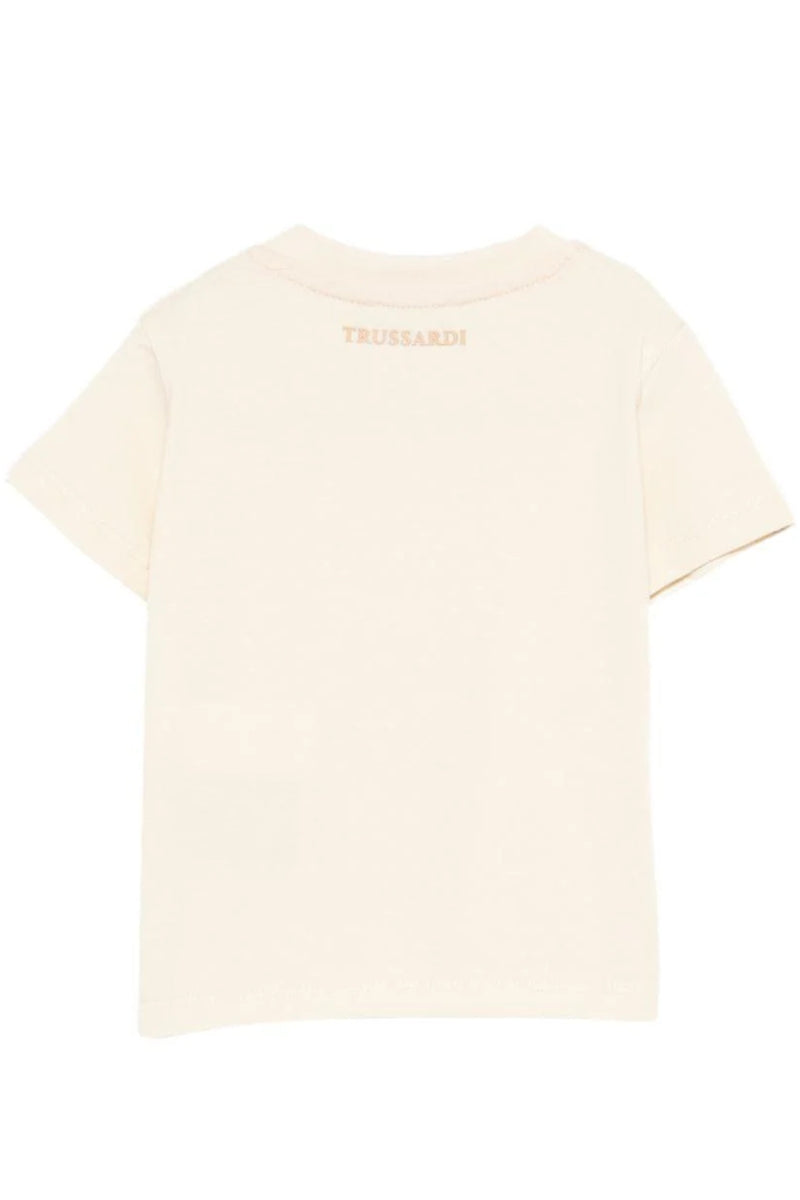 T-shirt da neonato e bambino in cotone con bottoni laterali TIP26048TS